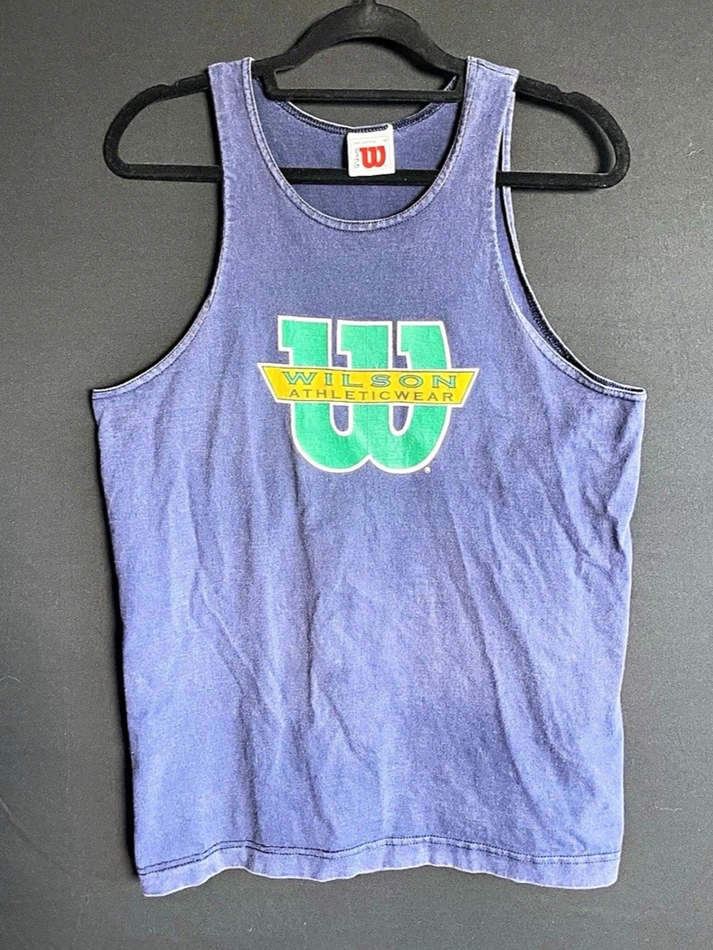 Vintage Wilson Cotton Tank Top Size Medium